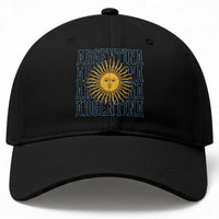 Sol de Mayo Argentina Flag Argentinian Sun Baseball Cap