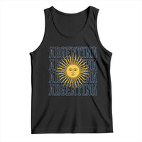 Sol de Mayo Argentina Flag Argentinian Sun Tank Top
