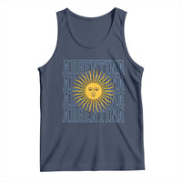 Sol de Mayo Argentina Flag Argentinian Sun Tank Top