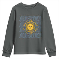 Sol de Mayo Argentina Flag Argentinian Sun Youth Sweatshirt