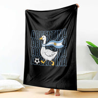 Argentina Soccer Football Throw Blanket Silly Goose Argentinian Flag Fan Supporter