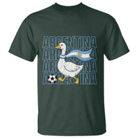 Argentina Soccer Football T Shirt Silly Goose Argentinian Flag Fan Supporter