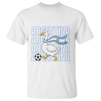 Argentina Soccer Football T Shirt Silly Goose Argentinian Flag Fan Supporter