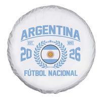 Argentina 2026 Soccer Football Fan Argentinian Flag Spare Tire Cover