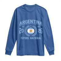 Argentina 2026 Soccer Football Fan Argentinian Flag Long Sleeve Shirt