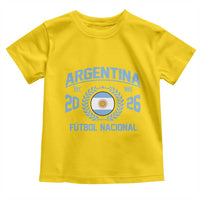 Argentina 2026 Soccer Football Fan Argentinian Flag Toddler T Shirt