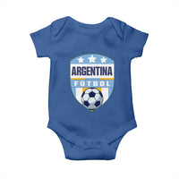 Argentina Soccer Football Baby Onesie Argentinian Football Game Day Supporter