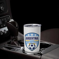 Argentina Soccer Football Tumbler Cup Argentinian Football Game Day Supporter