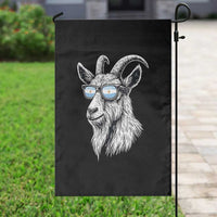 Cool Goat With Sunglasses Argentinian Flag Garden Flag Argentina Soccer Football Game Day Supporter