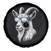 Cool Goat With Sunglasses Argentinian Flag Spare Tire Cover Argentina Soccer Football Game Day Supporter