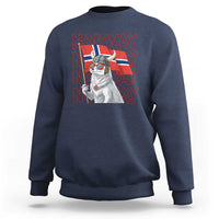 Norwegian Forest Cat Norway Flag Norge Pride Sweatshirt