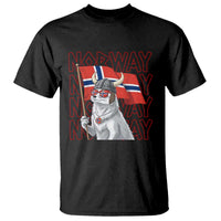 Norwegian Forest Cat Norway Flag Norge Pride T Shirt