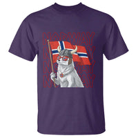 Norwegian Forest Cat Norway Flag Norge Pride T Shirt