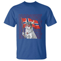 Norwegian Forest Cat Norway Flag Norge Pride T Shirt