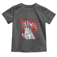 Norwegian Forest Cat Norway Flag Norge Pride Toddler T Shirt