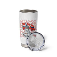 Norwegian Forest Cat Norway Flag Norge Pride Tumbler Cup