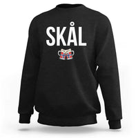 Skål Cheers in Norwegian Norway Sweatshirt Funny Drinking Beer Norwegian Scandinavian