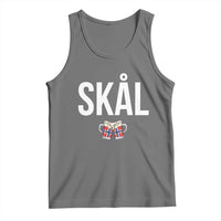 Skål Cheers in Norwegian Norway Tank Top Funny Drinking Beer Norwegian Scandinavian