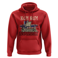 Ro Ro Norwegian Viking Ship Norway Flag Hoodie