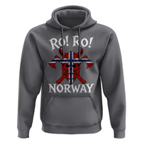 Ro Ro Norwegian Viking Blood Skull Norway Flag Pride Hoodie