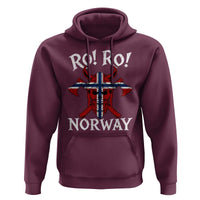 Ro Ro Norwegian Viking Blood Skull Norway Flag Pride Hoodie