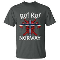 Ro Ro Norwegian Viking Blood Skull Norway Flag Pride T Shirt