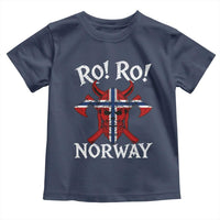Ro Ro Norwegian Viking Blood Skull Norway Flag Pride Toddler T Shirt