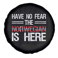 Have No Fear The Norwegian is Here Spare Tire Cover Funny Norway Herriatge Gift