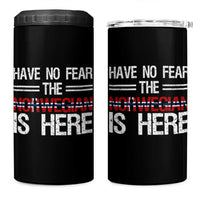 Have No Fear The Norwegian is Here 4 in 1 Can Cooler Tumbler Funny Norway Herriatge Gift