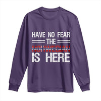 Have No Fear The Norwegian is Here Long Sleeve Shirt Funny Norway Herriatge Gift