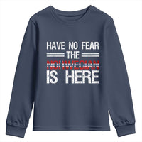 Have No Fear The Norwegian is Here Youth Sweatshirt Funny Norway Herriatge Gift
