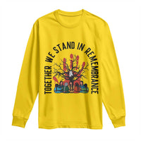Native American Orange Unity Day Long Sleeve Shirt Together We Stand In Remembrance - Wonder Print Shop