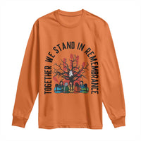 Native American Orange Unity Day Long Sleeve Shirt Together We Stand In Remembrance - Wonder Print Shop