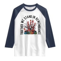 Native American Orange Unity Day Raglan Shirt Together We Stand In Remembrance - Wonder Print Shop
