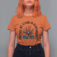 Native American Orange Unity Day T Shirt For Women Together We Stand In Remembrance - Wonder Print Shop