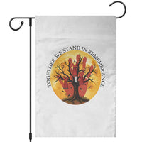 MMIW Red Hand Indigenous Native American Garden Flag Together We Stand In Remembrance - Wonder Print Shop