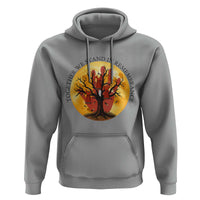 MMIW Red Hand Indigenous Native American Hoodie Together We Stand In Remembrance - Wonder Print Shop