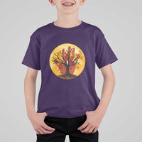 MMIW Red Hand Indigenous Native American T Shirt For Kid Together We Stand In Remembrance - Wonder Print Shop
