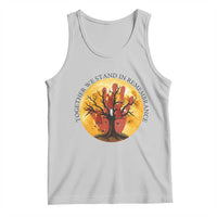MMIW Red Hand Indigenous Native American Tank Top Together We Stand In Remembrance - Wonder Print Shop