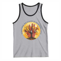 MMIW Red Hand Indigenous Native American Tank Top Together We Stand In Remembrance - Wonder Print Shop
