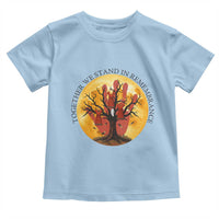 MMIW Red Hand Indigenous Native American Toddler T Shirt Together We Stand In Remembrance - Wonder Print Shop
