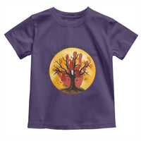 MMIW Red Hand Indigenous Native American Toddler T Shirt Together We Stand In Remembrance - Wonder Print Shop