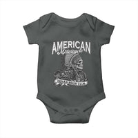 American Mortocycle Indian Native Bikes Club Baby Onesie - Wonder Print Shop
