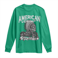 American Mortocycle Indian Native Bikes Club Long Sleeve Shirt - Wonder Print Shop