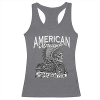 American Mortocycle Indian Native Bikes Club Racerback Tank Top - Wonder Print Shop