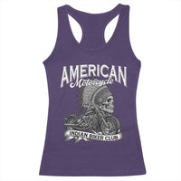 American Mortocycle Indian Native Bikes Club Racerback Tank Top - Wonder Print Shop