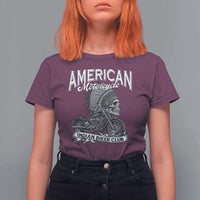 American Mortocycle Indian Native Bikes Club T Shirt For Women - Wonder Print Shop