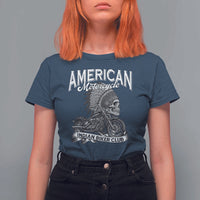 American Mortocycle Indian Native Bikes Club T Shirt For Women - Wonder Print Shop
