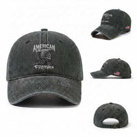 American Mortocycle Indian Native Bikes Club Washed Cotton Baseball Cap