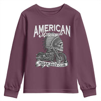 American Mortocycle Indian Native Bikes Club Youth Sweatshirt - Wonder Print Shop